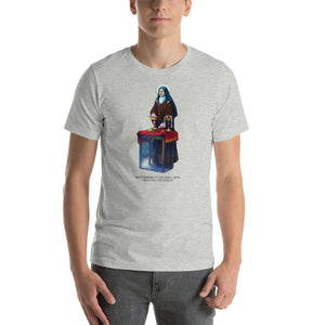 Saint Thérèse of Lisieux as Sacristan T-Shirt - Catholicamtees