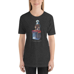 Saint Thérèse of Lisieux as Sacristan T-Shirt - Catholicamtees