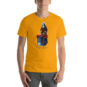 Saint Thérèse of Lisieux as Sacristan T-Shirt - Catholicamtees