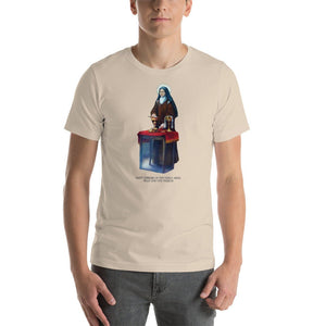 Saint Thérèse of Lisieux as Sacristan T-Shirt - Catholicamtees