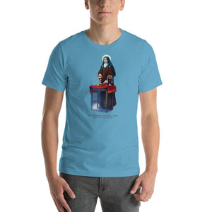 Saint Thérèse of Lisieux as Sacristan T-Shirt - Catholicamtees