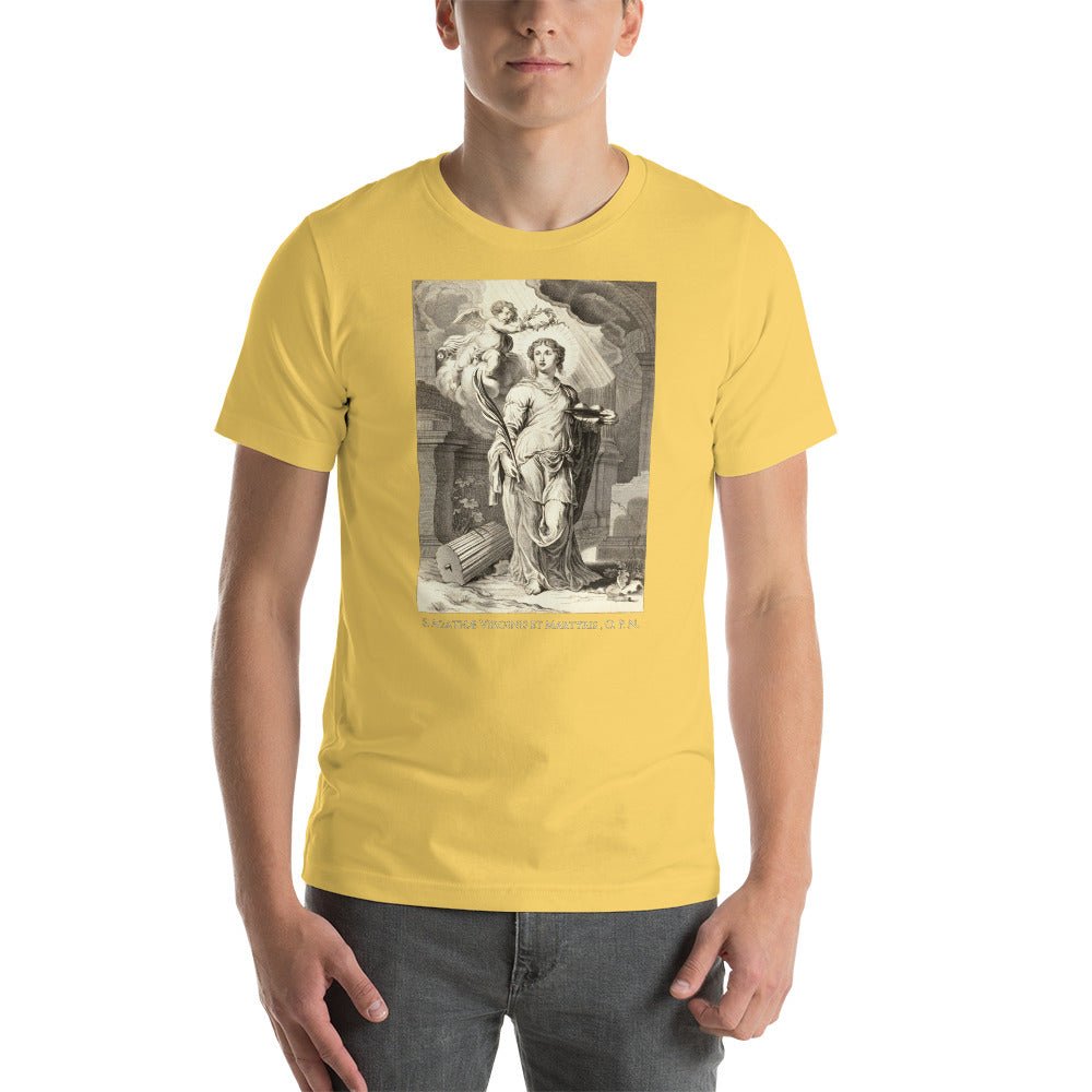 St. Agatha, Virgin and Martyr T-Shirt - Catholicamtees