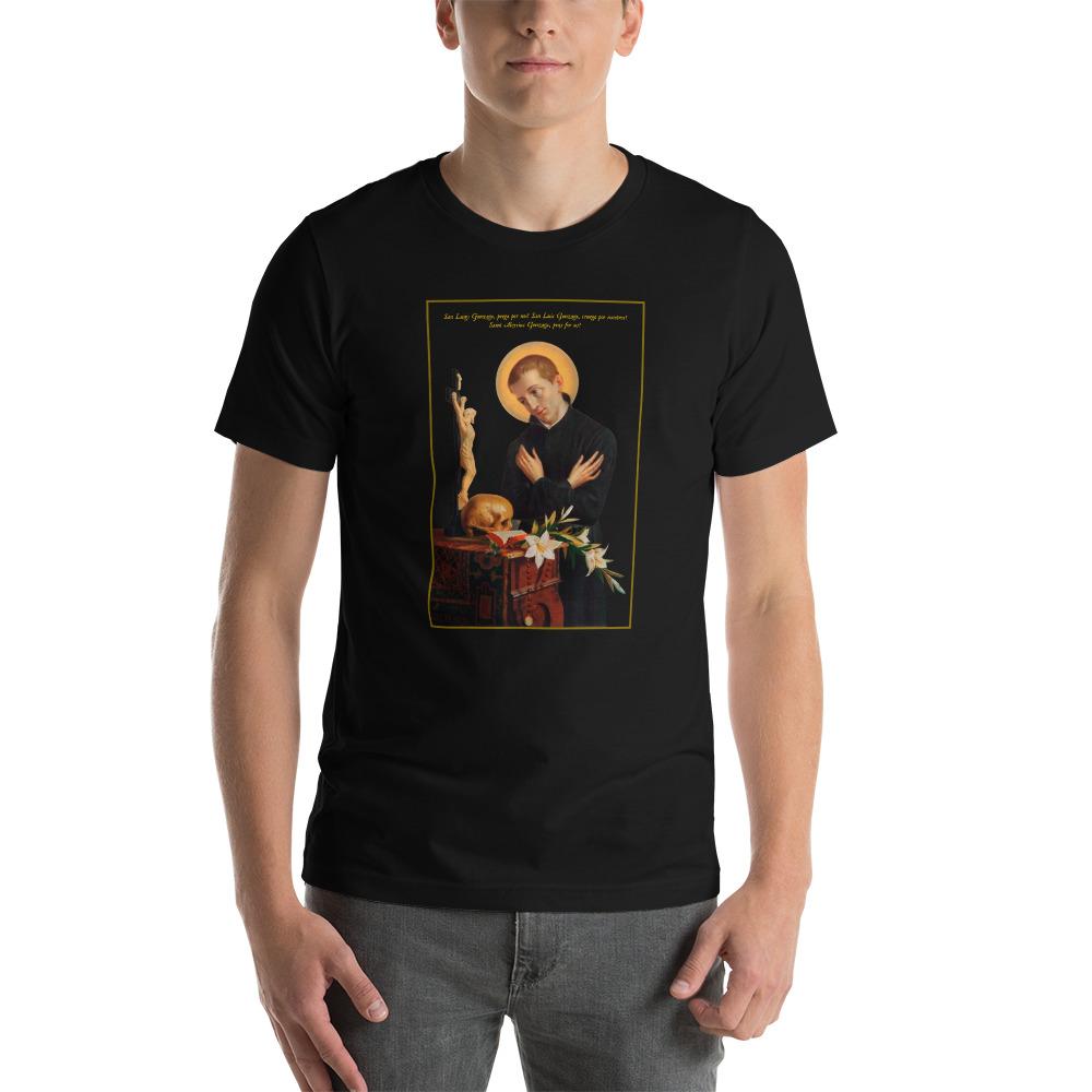 St. Aloysius Gonzaga at Prayer T-Shirt - Catholicamtees