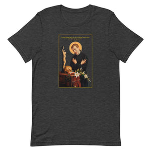 St. Aloysius Gonzaga at Prayer T-Shirt - Catholicamtees