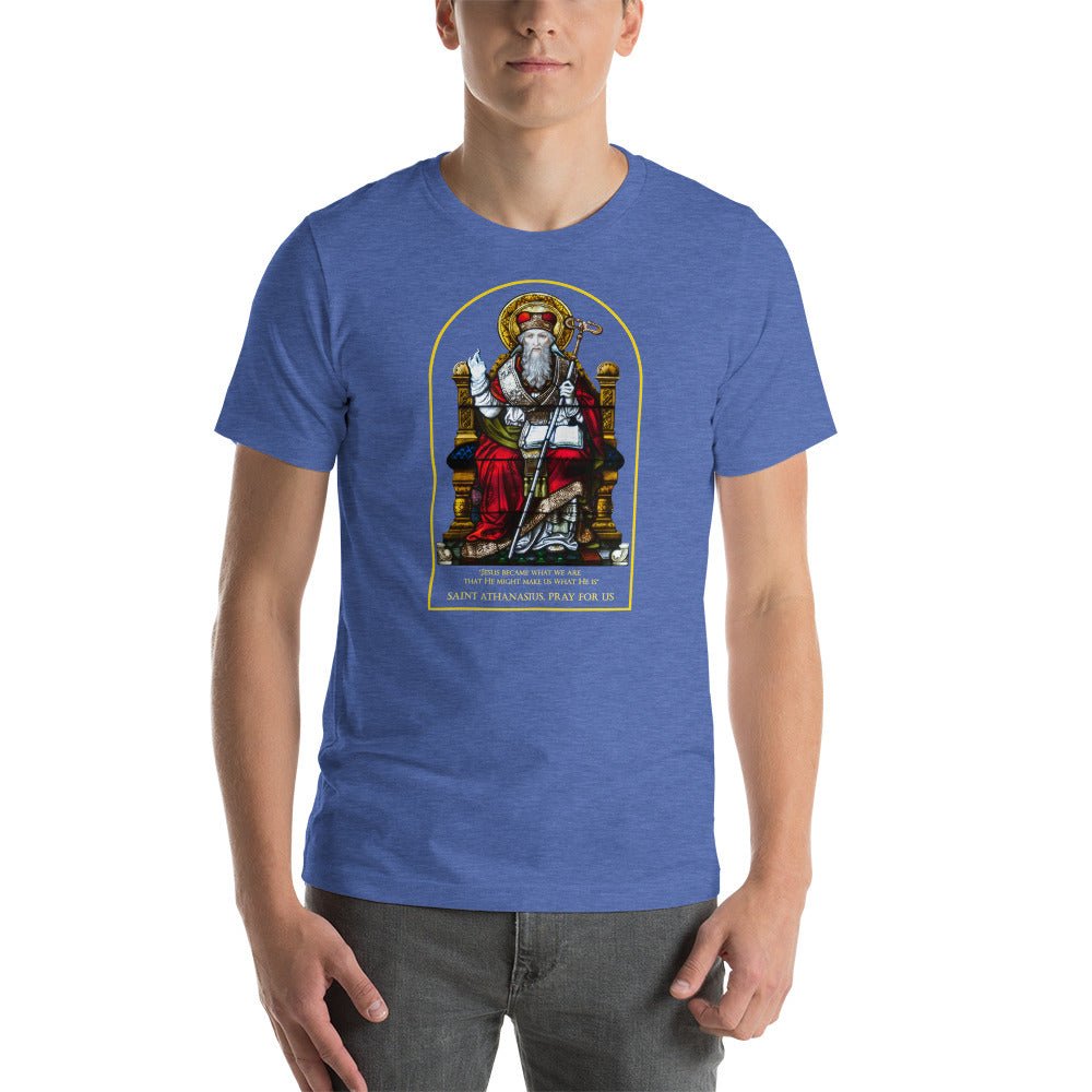 St. Athanasius, Bishop and Doctor T-Shirt - Catholicamtees