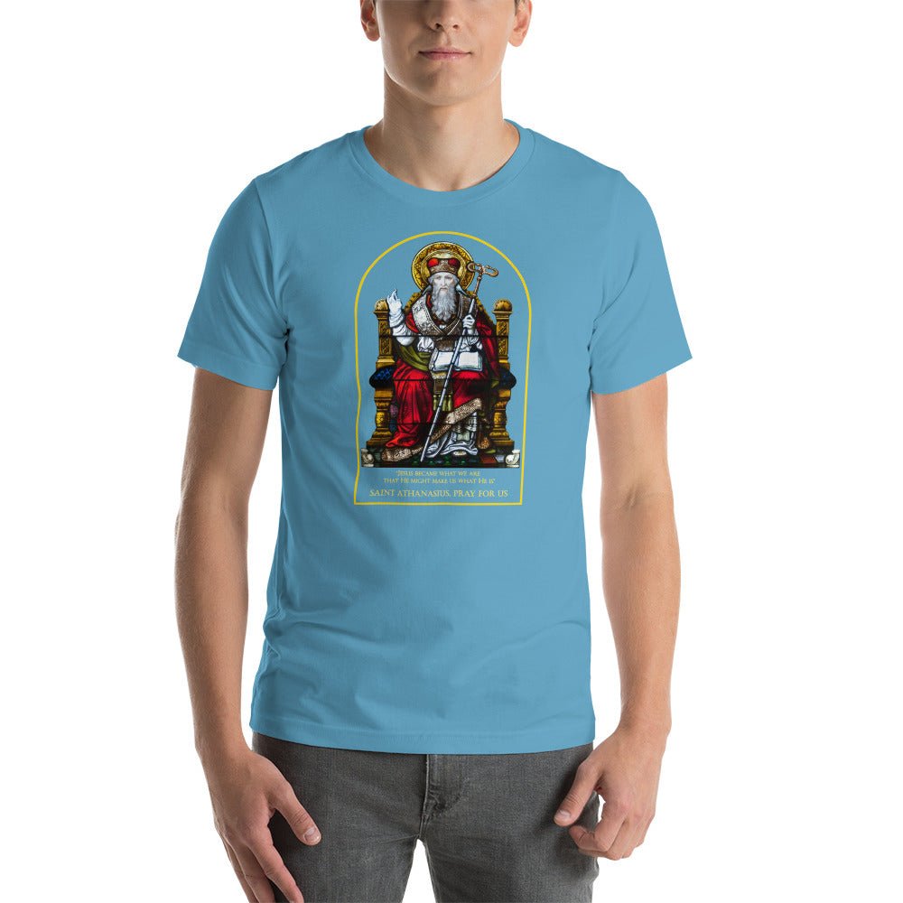 St. Athanasius, Bishop and Doctor T-Shirt - Catholicamtees