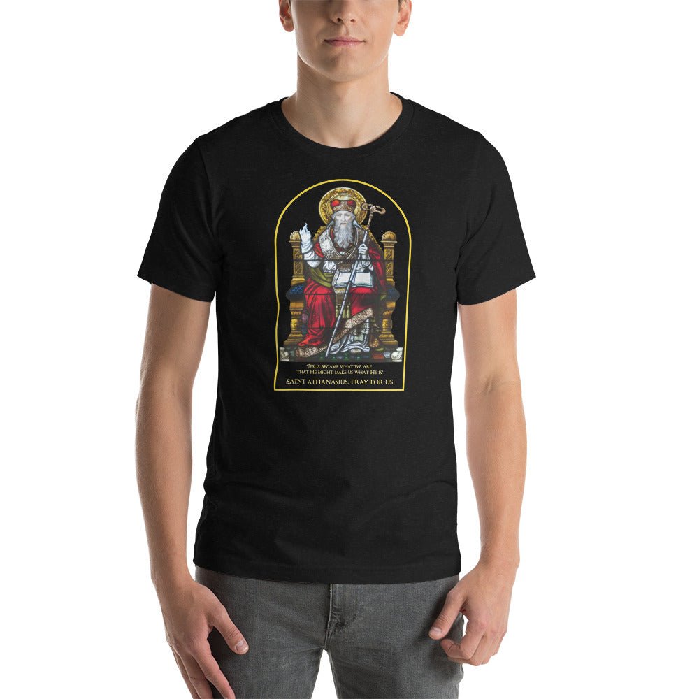 St. Athanasius, Bishop and Doctor T-Shirt - Catholicamtees