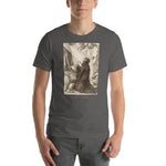 Load image into Gallery viewer, St. Benedict at his cave in Subiaco T-Shirt - Catholicamtees
