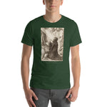 Load image into Gallery viewer, St. Benedict at his cave in Subiaco T-Shirt - Catholicamtees
