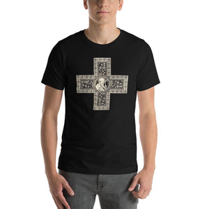 St. Benedict Cross Lightweight T-Shirt - Catholicamtees