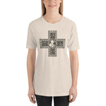 Load image into Gallery viewer, St. Benedict Cross Lightweight T-Shirt - Catholicamtees
