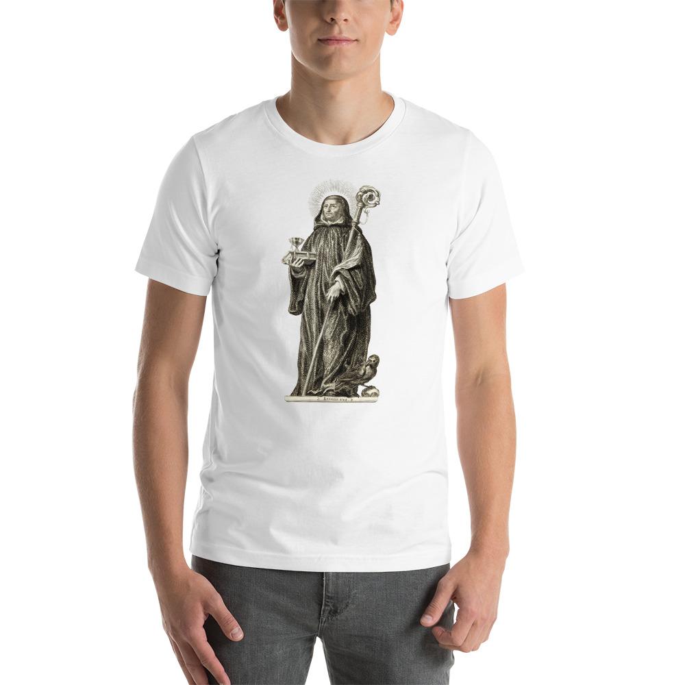 St. Benedict Dutch Engraving T-Shirt - Catholicamtees