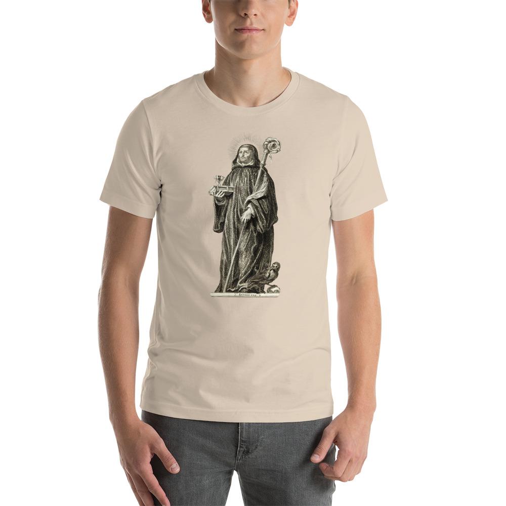 St. Benedict Dutch Engraving T-Shirt - Catholicamtees