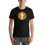 Load image into Gallery viewer, St. Benedict Medal Two Sided T-Shirt - Catholicamtees
