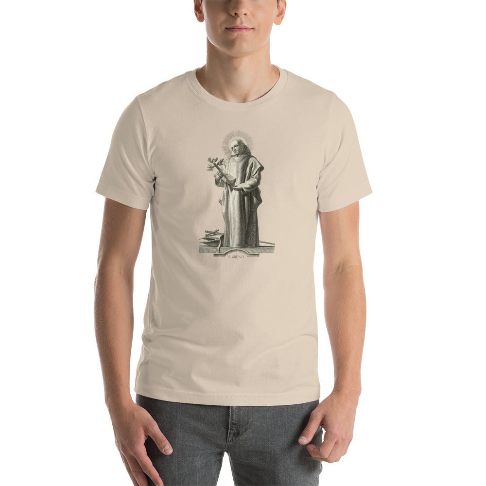 St. Bruno Engraving T-Shirt - Catholicamtees