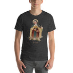 Load image into Gallery viewer, St. Clare of Assisi Lightweight T-Shirt - Catholicamtees
