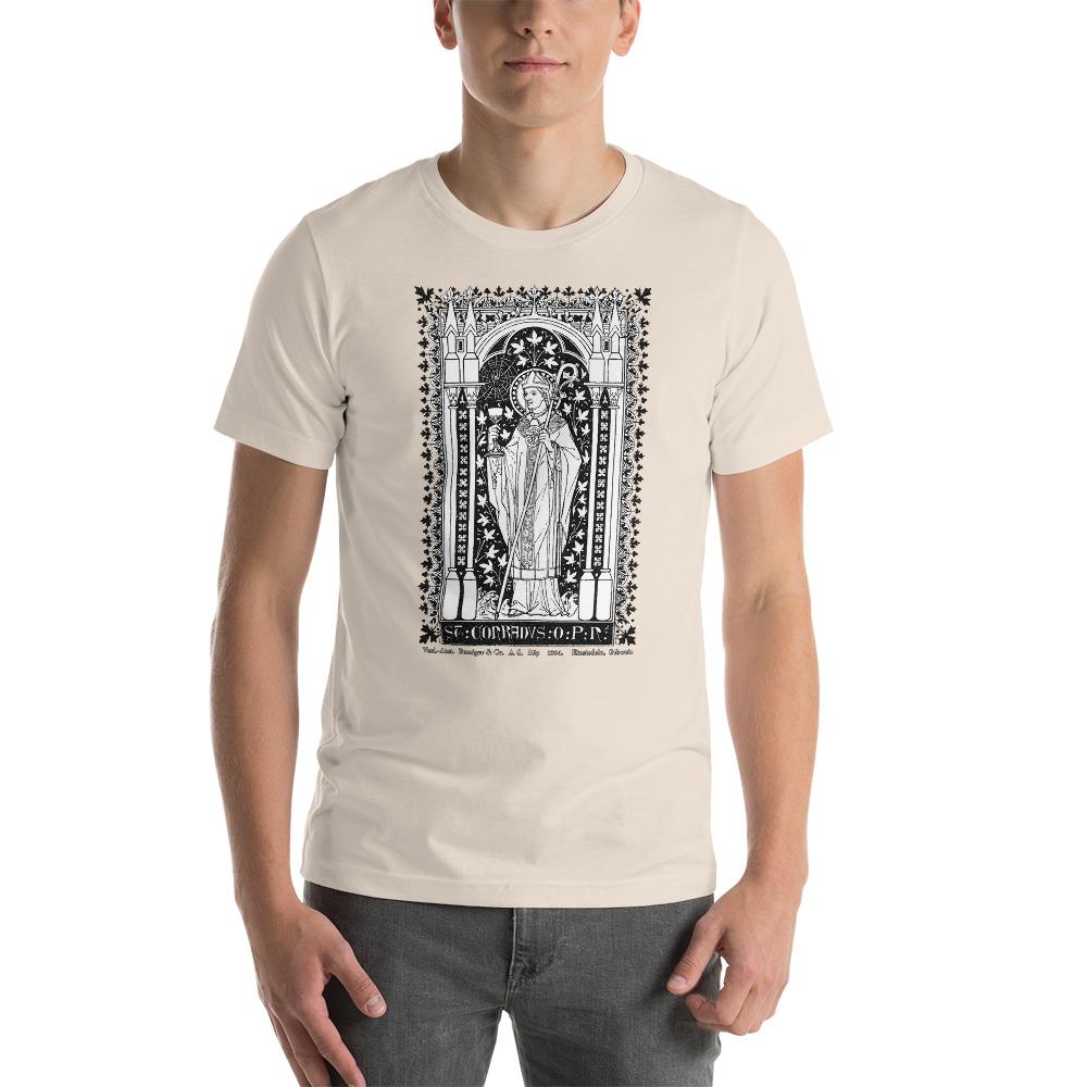 St. Conrad of Constance Lightweight T-Shirt - Catholicamtees