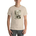 Load image into Gallery viewer, St. Dominic&#39;s Vision of Our Lady of the Rosary and the Christ Child T-Shirt - Catholicamtees
