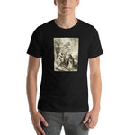 Load image into Gallery viewer, St. Dominic&#39;s Vision of Our Lady of the Rosary and the Christ Child T-Shirt - Catholicamtees
