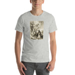 Load image into Gallery viewer, St. Dominic&#39;s Vision of Our Lady of the Rosary and the Christ Child T-Shirt - Catholicamtees
