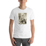 Load image into Gallery viewer, St. Dominic&#39;s Vision of Our Lady of the Rosary and the Christ Child T-Shirt - Catholicamtees
