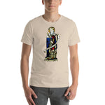 Load image into Gallery viewer, St. Edward the Confessor Stained Glass Window T-Shirt - Catholicamtees
