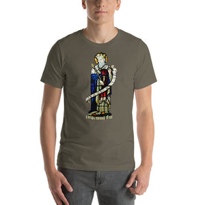 St. Edward the Confessor Stained Glass Window T-Shirt - Catholicamtees