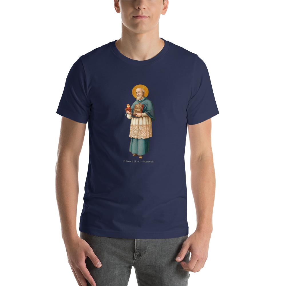 St. Francis de Sales T Shirt Catholicamtees