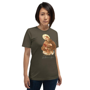 St. Francis Lightweight T-Shirt - Catholicamtees