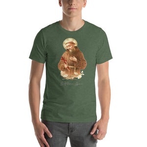 St. Francis Lightweight T-Shirt - Catholicamtees