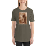 Load image into Gallery viewer, St. Francis of Assisi with the wolf of Gubbio T-Shirt - Catholicamtees
