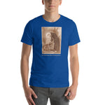 Load image into Gallery viewer, St. Francis of Assisi with the wolf of Gubbio T-Shirt - Catholicamtees
