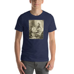 Load image into Gallery viewer, St. Francis with the Blessed Virgin Mary and the Christ Child T-Shirt - Catholicamtees
