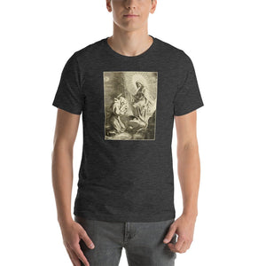 St. Francis with the Blessed Virgin Mary and the Christ Child T-Shirt - Catholicamtees