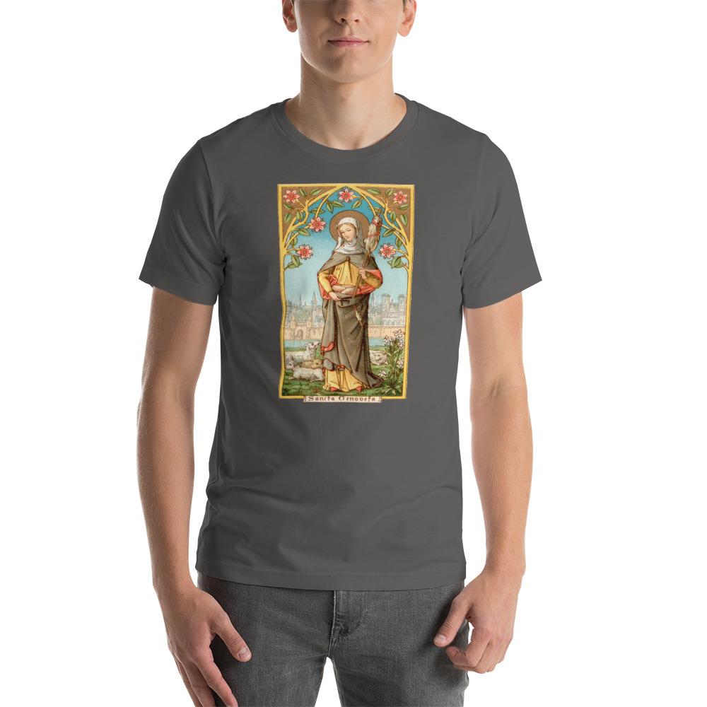 St. Genevieve of Paris Lightweight T-Shirt - Catholicamtees