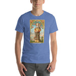 Load image into Gallery viewer, St. Genevieve of Paris Lightweight T-Shirt - Catholicamtees
