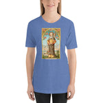 Load image into Gallery viewer, St. Genevieve of Paris Lightweight T-Shirt - Catholicamtees
