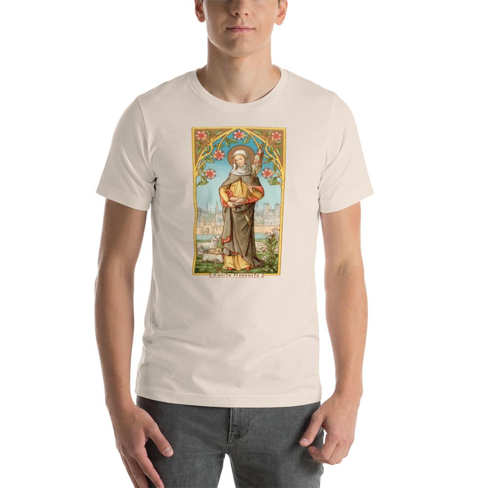 St. Genevieve of Paris Lightweight T-Shirt - Catholicamtees