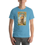 Load image into Gallery viewer, St. Genevieve of Paris Lightweight T-Shirt - Catholicamtees
