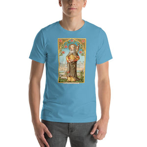 St. Genevieve of Paris Lightweight T-Shirt - Catholicamtees