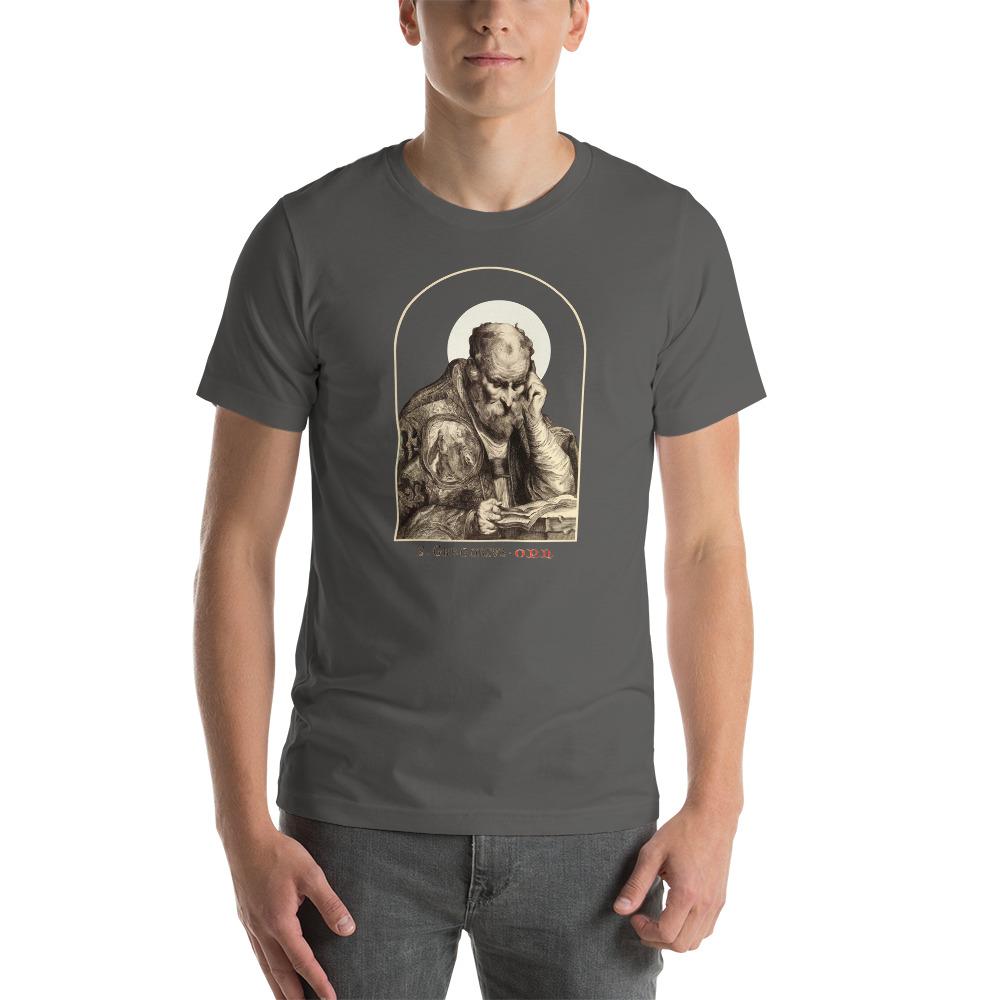 St. Gregory the Great Engraving T-Shirt - Catholicamtees