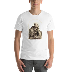 St. Gregory the Great Engraving T-Shirt - Catholicamtees