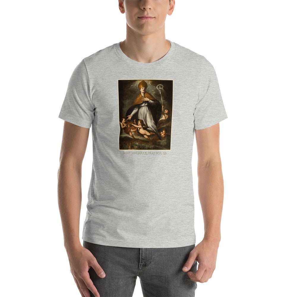 St. Januarius ascending T-Shirt - Catholicamtees