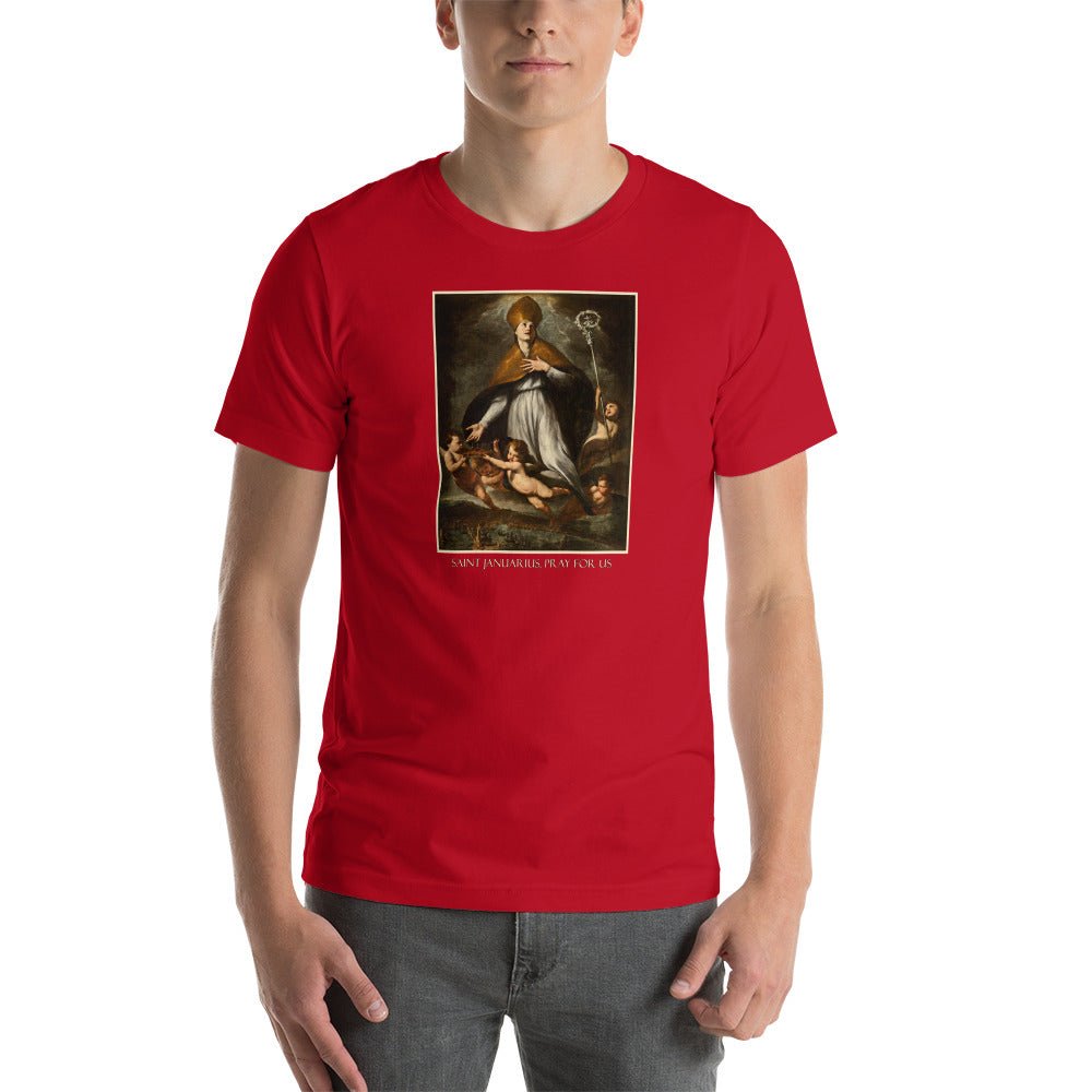 St. Januarius ascending T-Shirt - Catholicamtees