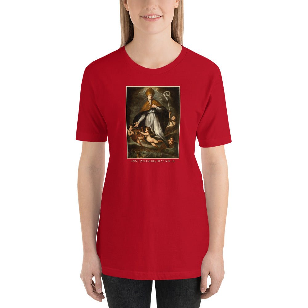 St. Januarius ascending T-Shirt - Catholicamtees