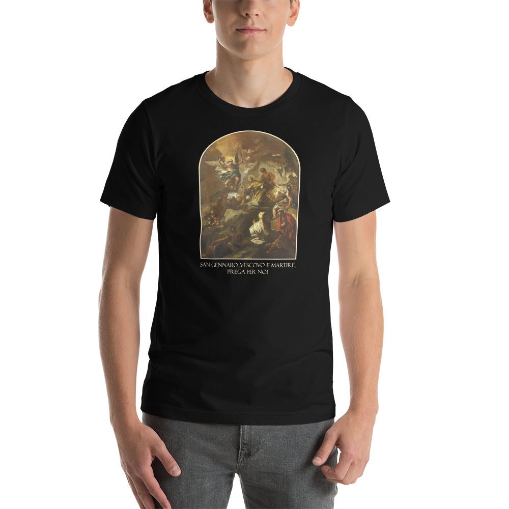 St. Januarius, Bishop and Martyr T-Shirt - Catholicamtees