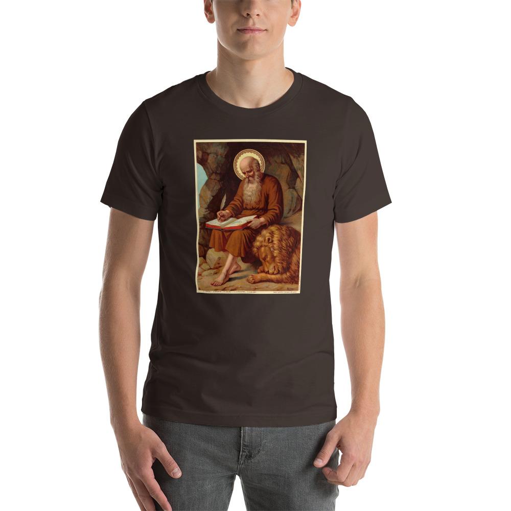 St. Jerome with Lion T-Shirt - Catholicamtees