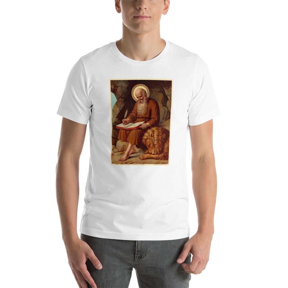 St. Jerome with Lion T-Shirt - Catholicamtees