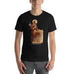 Load image into Gallery viewer, St. Joseph the Worker Lightweight T-Shirt - Catholicamtees
