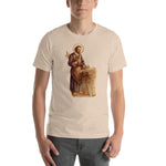 Load image into Gallery viewer, St. Joseph the Worker Lightweight T-Shirt - Catholicamtees
